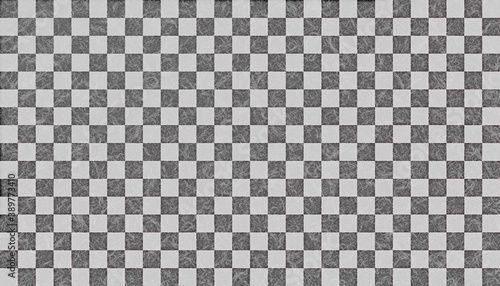 Japanese pattern. Japanese paper checkered pattern. 日本の柄。和柄。市松模様の和紙。