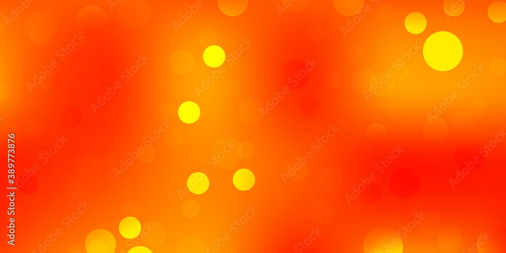 Light orange vector layout with circle shapes. Light orange vector layout with circle shapes.