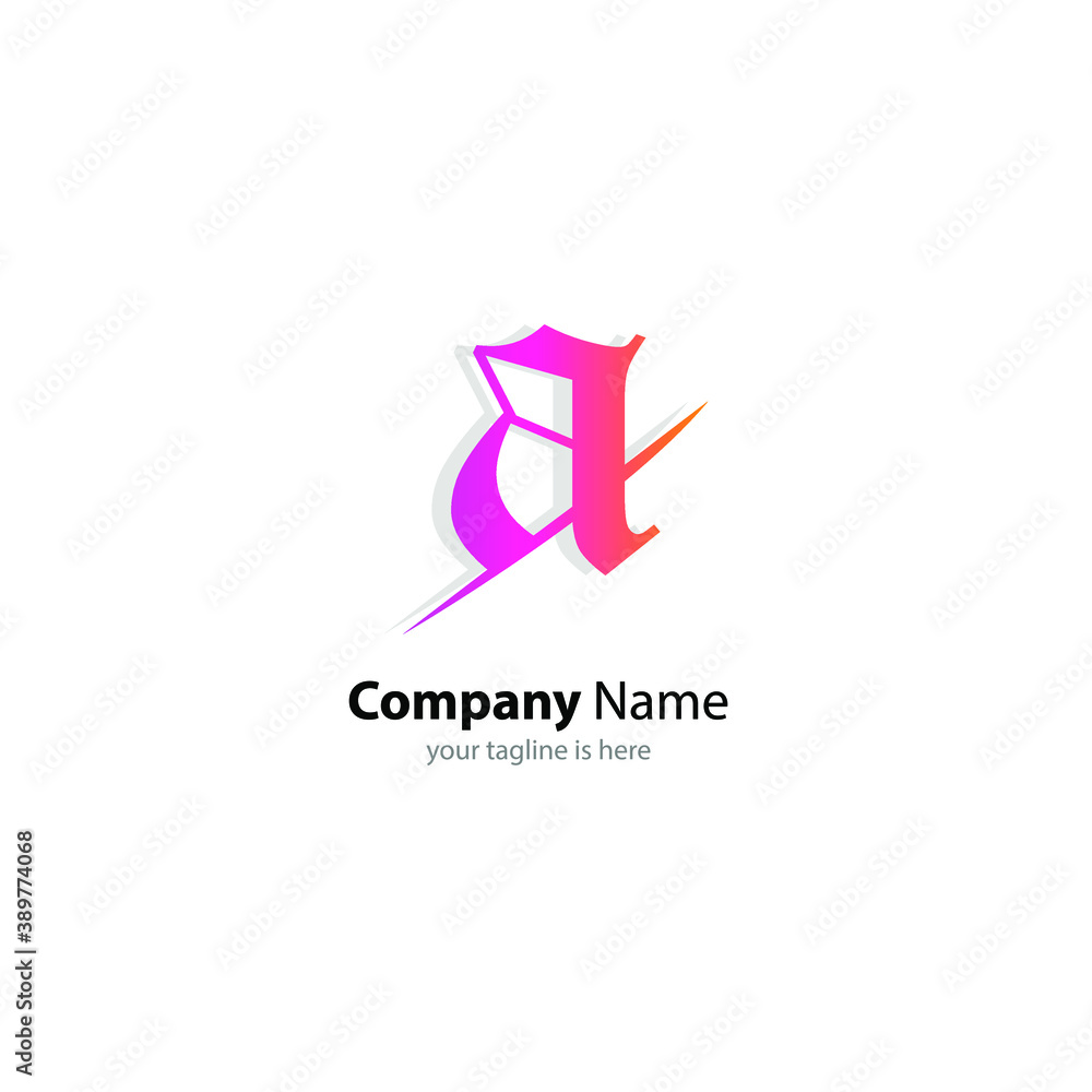 the simple modern logo of letter A with white background the simple modern logo of letter A with white background