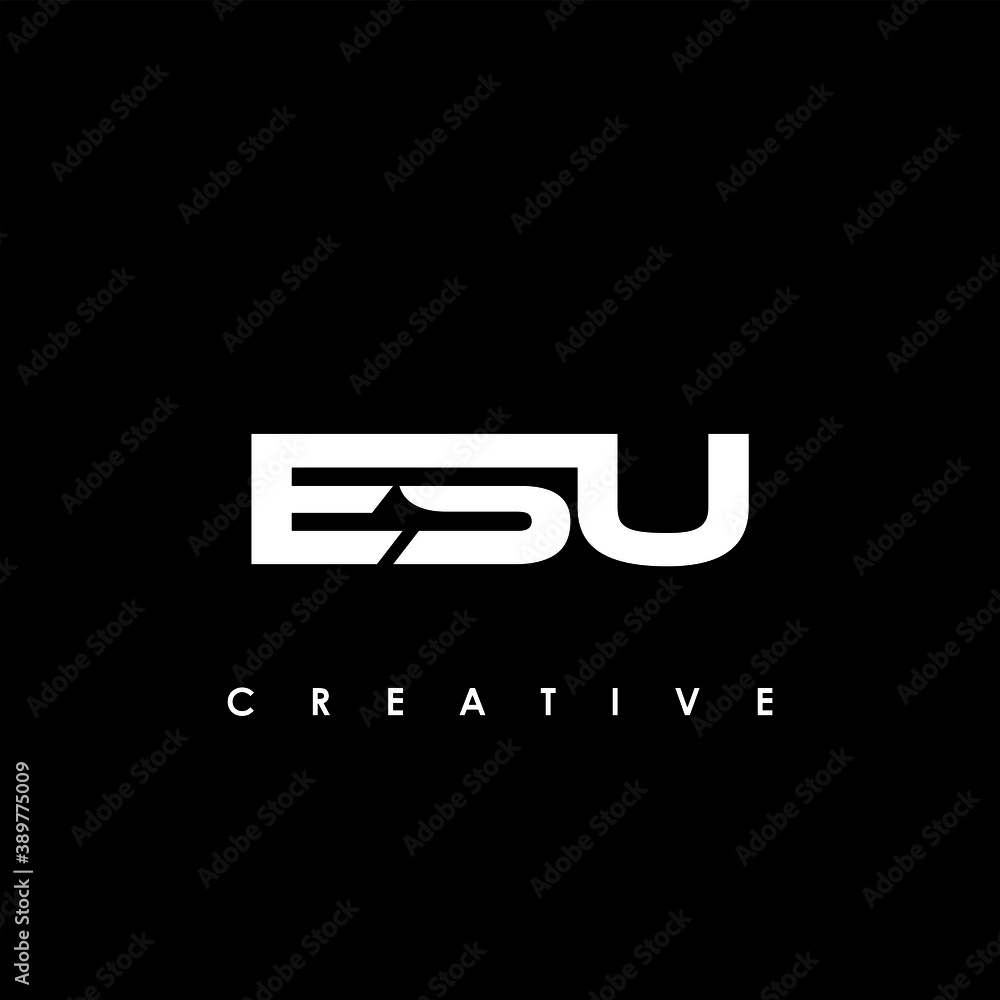 ESU Letter Initial Logo Design Template Vector Illustration
ESU Letter Initial Logo Design Template Vector Illustration