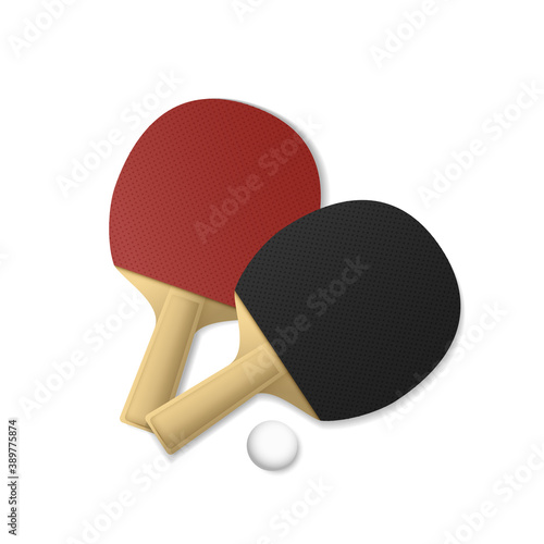 Ping Pong or table Tennis tournament. poster or banner vector template design EPS10.