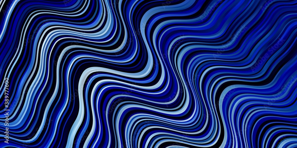 Light BLUE vector backdrop with curves. Light BLUE vector backdrop with curves.