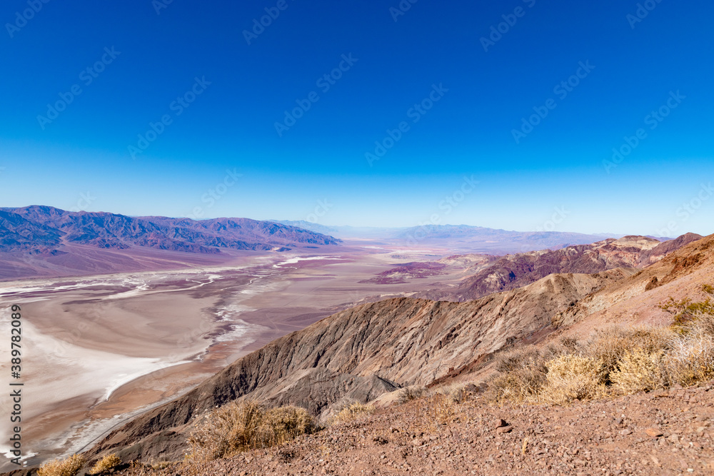 Fototapeta premium USA, CA, Death Valley National Park, October the 31 2020, scenic view.