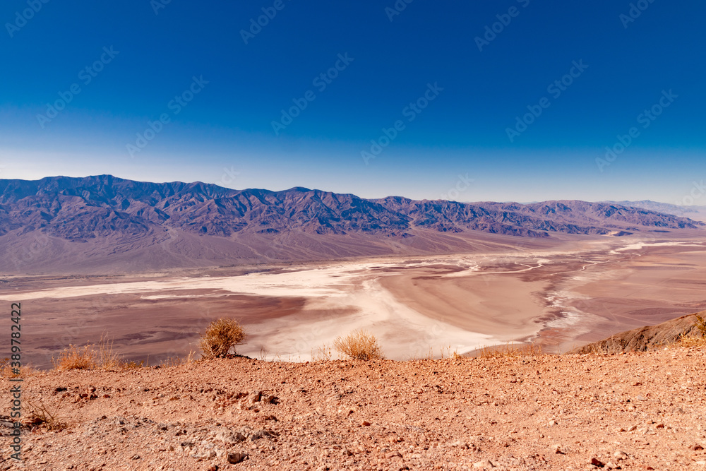 Fototapeta premium USA, CA, Death Valley National Park, October the 31 2020, scenic view.