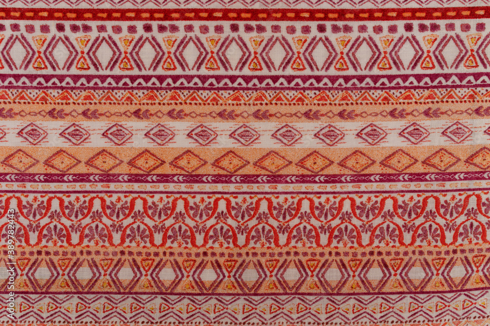 Textile fashion tribal style fabric pattern Textile fashion tribal style fabric pattern