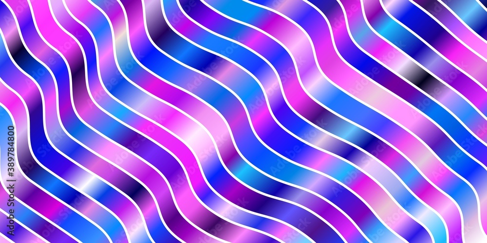 Light Pink, Blue vector texture with curves. Light Pink, Blue vector texture with curves.