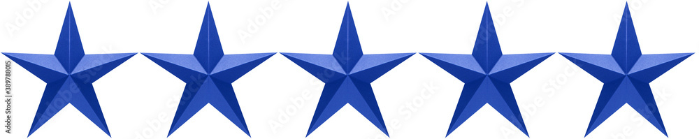 Obraz premium Étoiles bleues 