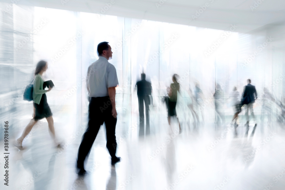 group of people in the lobby business center group of people in the lobby business center
