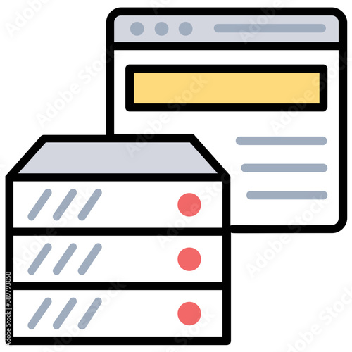 
Web hosting server to retain data bulks

