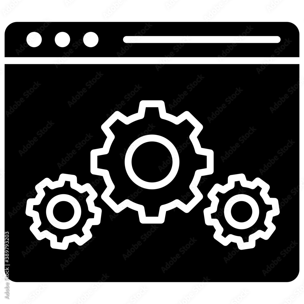 A screen with cogwheels, website optimization
A screen with cogwheels, website optimization