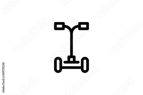 Transportation Outline Icon - Hover Board