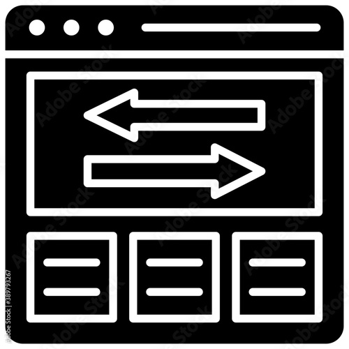 
Web traffic, the amount of data sent and received by visitors to website, incoming and outgoing traffic indicating 
