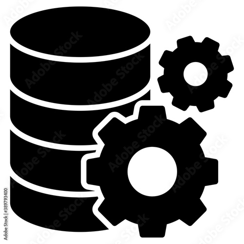 
Server database with cog, server configuration 

