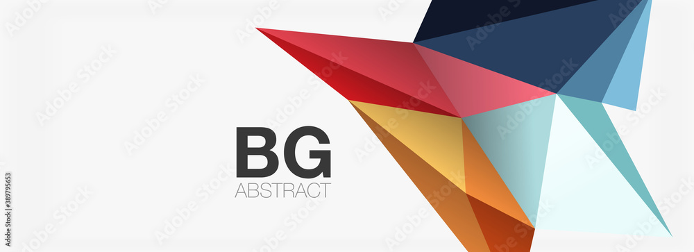 3d mosaic abstract backgrounds, low poly shape geometric design 3d mosaic abstract backgrounds, low poly shape geometric design