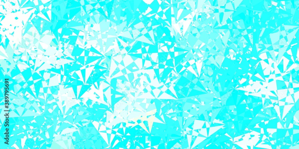 Light blue, green vector background with polygonal forms. Light blue, green vector background with polygonal forms.