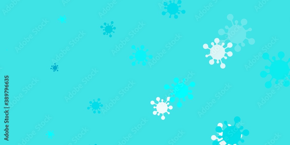 Light green vector texture with disease symbols. Light green vector texture with disease symbols.