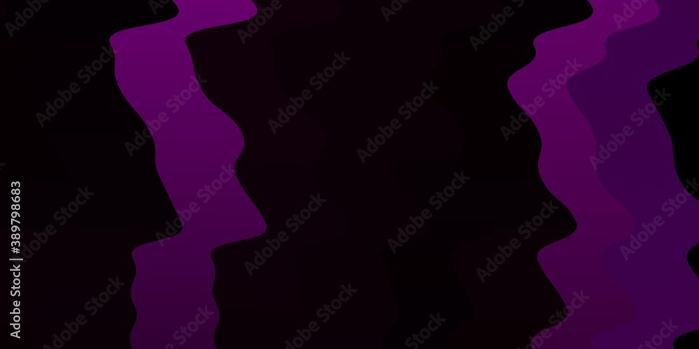 Dark Pink vector template with curves. Dark Pink vector template with curves.