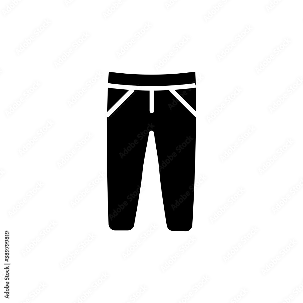 pant icon vector symbol template pant icon vector symbol template