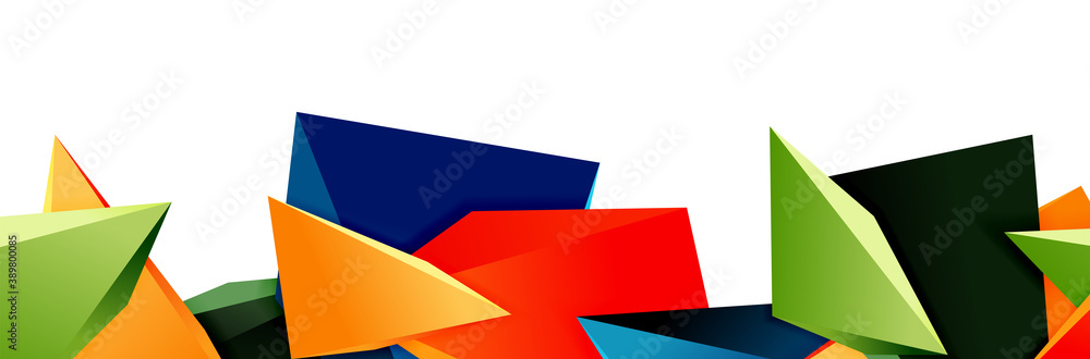 Triangle mosaic abstract background, 3d triangular low poly shapes. Geometric vector illustration for covers, banners, flyers and posters and other Triangle mosaic abstract background, 3d triangular low poly shapes. Geometric vector illustration for covers, banners, flyers and posters and other