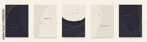 Elegant abstract trendy universal background templates. Minimalist aesthetic.