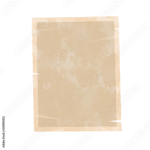 Poster, older grunge paper template background, vector art illustration.