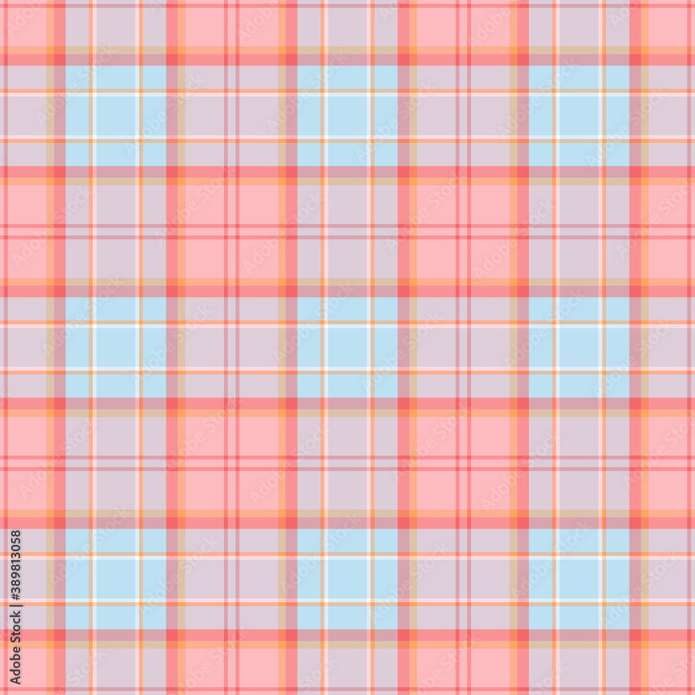 Plaid seamless pattern. Vector background of textile ornament. Flat fabric design. Plaid seamless pattern. Vector background of textile ornament. Flat fabric design.