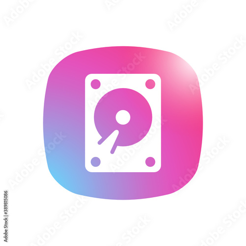 Hard Drive - Mobile App Icon