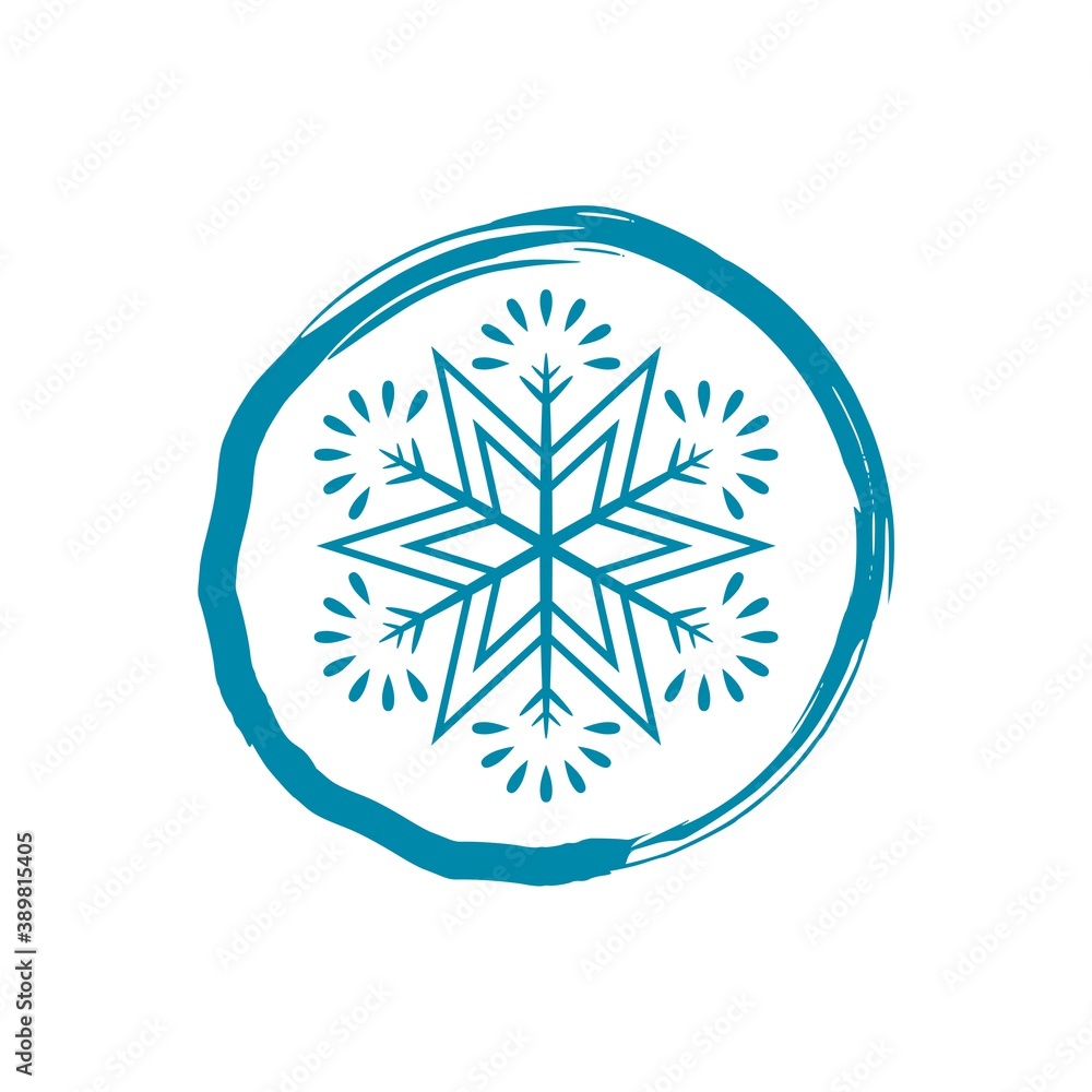 Freeze icon isolated on white background. Snowflake sign Freeze icon isolated on white background. Snowflake sign