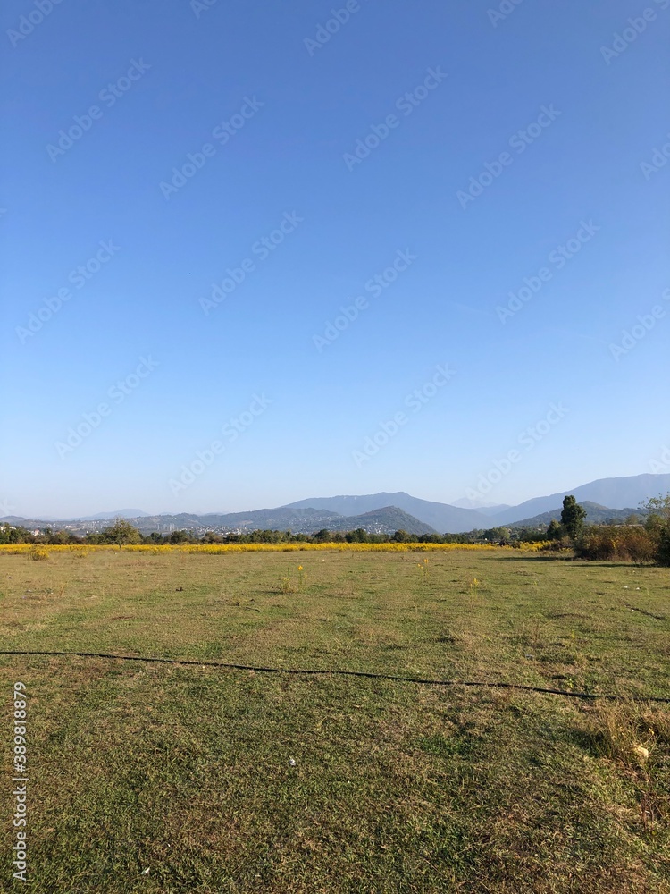 Fototapeta premium landscape with sky