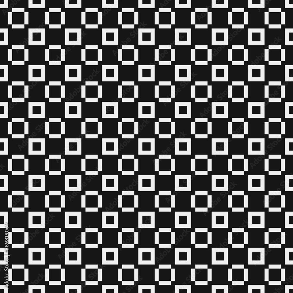 Fototapeta premium Abstract Cross Pattern Dots Logo generative computational art illustration