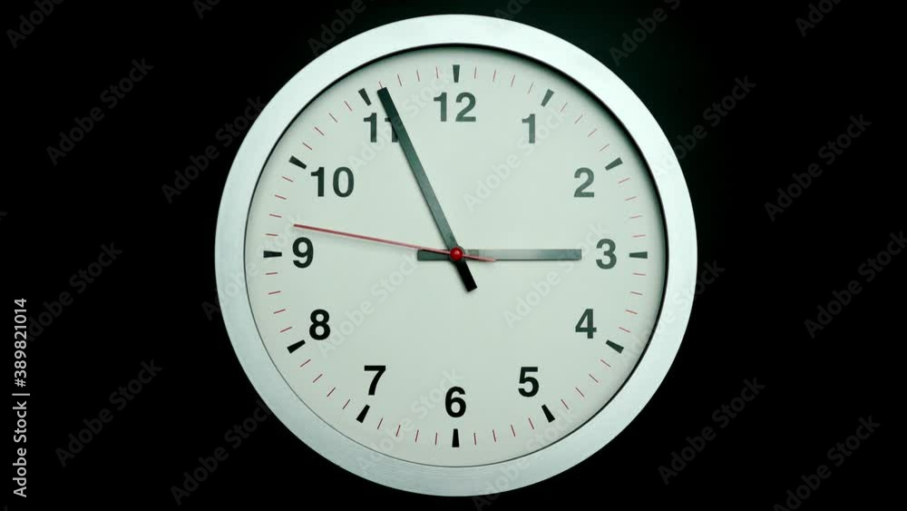 Gray watch isolated on black background. Gray watch isolated on black background.