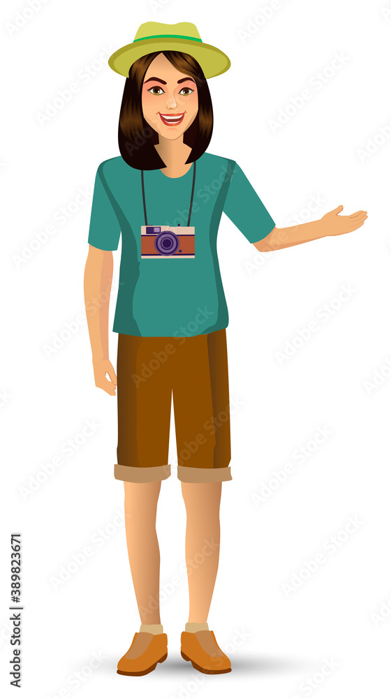 people vacation, woman in traveling. Design template elements. celebrations holidays and activities isolated vector illustration people vacation, woman in traveling. Design template elements. celebrations holidays and activities isolated vector illustration