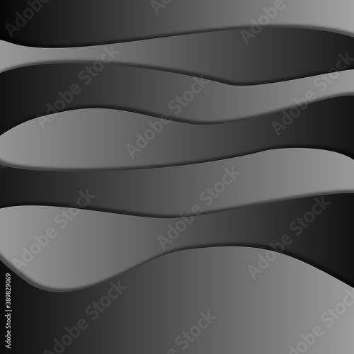 Hintergrund Textur mit Streifen und Wellen in grau und schwarz
