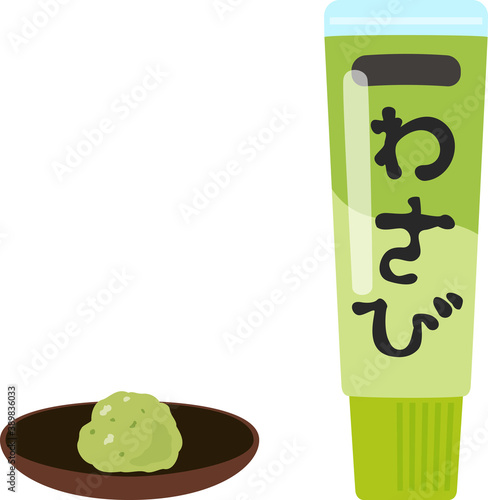 チューブ入りのワサビ