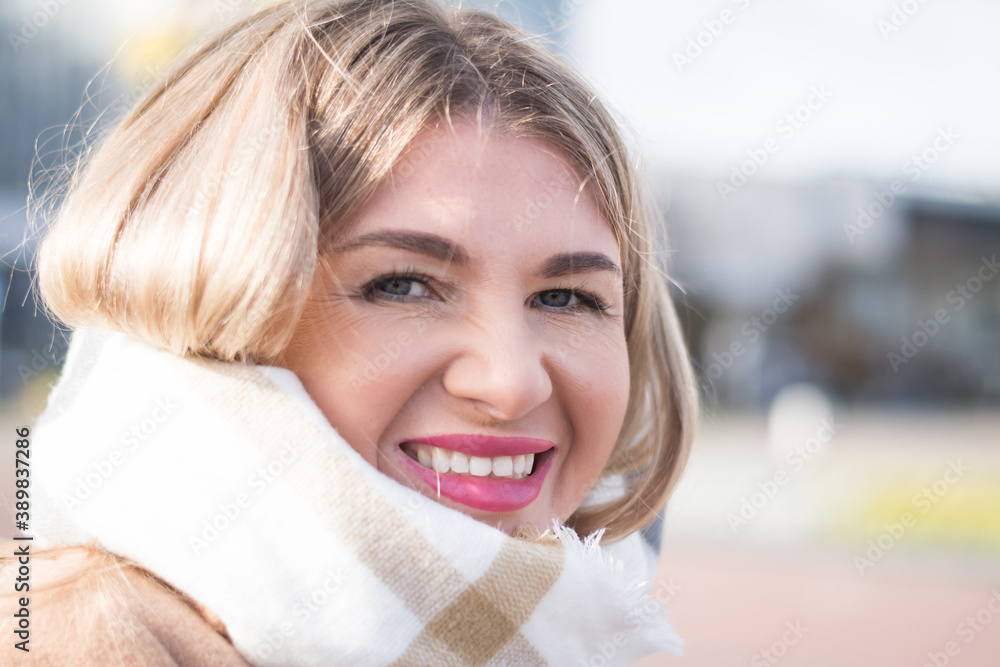 Beautiful business woman blond portrait Beautiful business woman blond portrait
