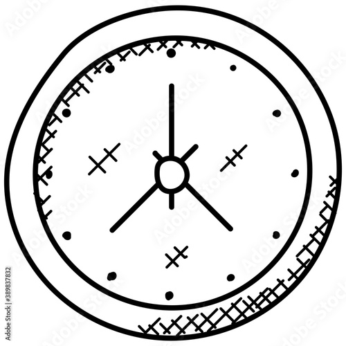 
A simple style wall clock
