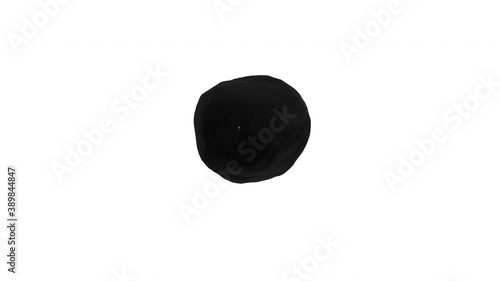Black Liquid orb ball