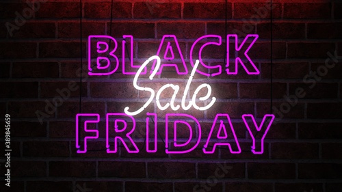 Neon Sign Black Friday Sale