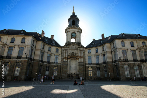Fototapeta Naklejka Na Ścianę i Meble -  Rennes - Hôtel de Ville