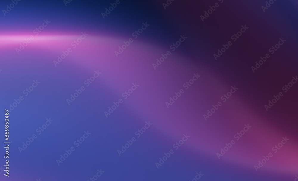 Abstract ultraviolet blank background, neon light. Blue and pink color gradient, lines and rays, oblique lines. Liquid lines.