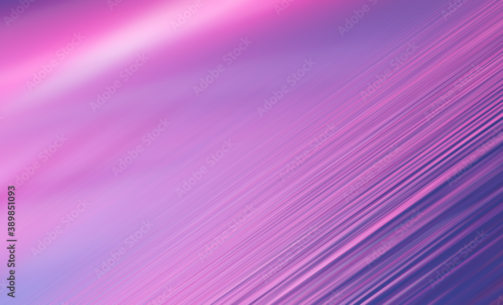 Fototapeta premium Abstract ultraviolet blank background, neon light. Blue and pink color gradient, lines and rays, oblique lines. Liquid lines.