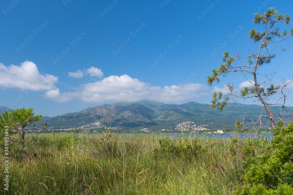 Biguglia Lake in Corsica near to Bastia Biguglia Lake in Corsica near to Bastia