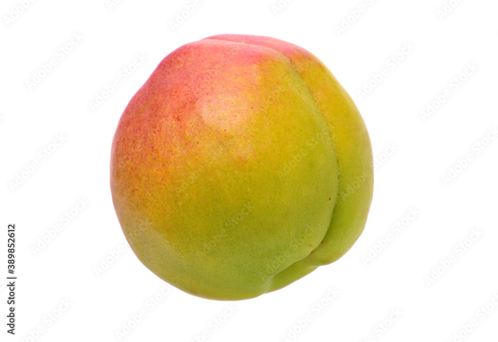 Fresh apricot fruits isolated on white background Fresh apricot fruits isolated on white background
