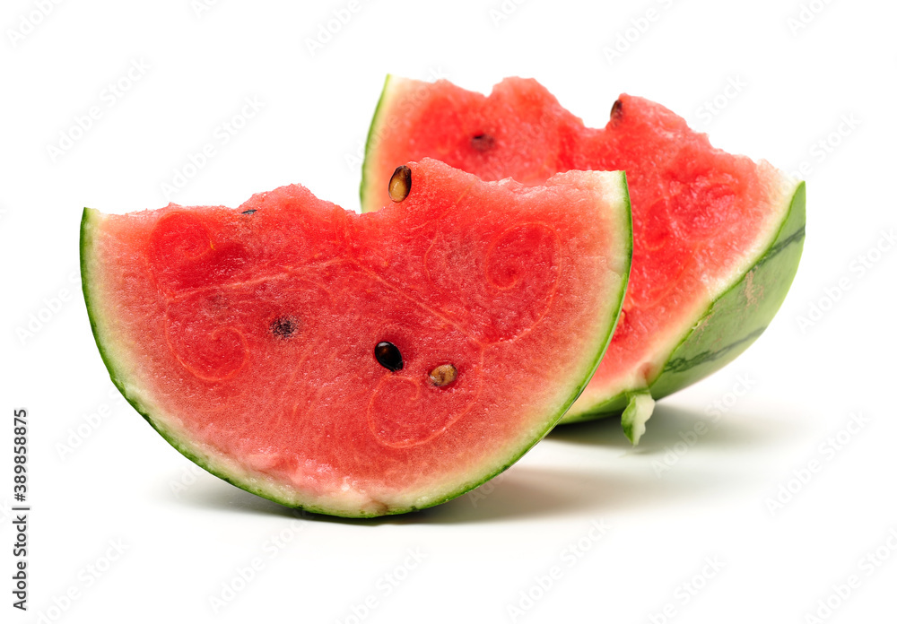 watermelon on a white background watermelon on a white background