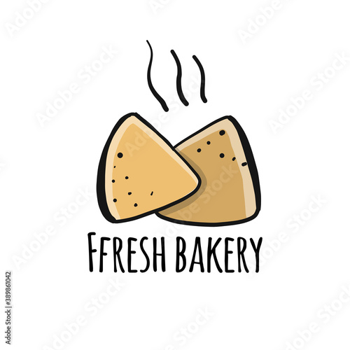 Indian Street Food Roti, sketch for your design