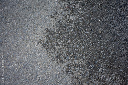High quality texture of asphalt with a puddle. P.S. Cigarettes and gums are not included! (300dpi, 6000x4000)
 photo