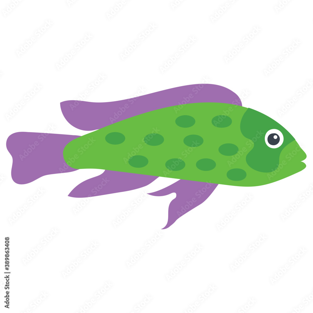 Green colored Chromis Viridis is a species of damselfish
Green colored Chromis Viridis is a species of damselfish