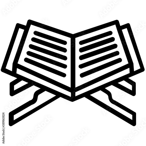 
A muslim Holy book relevated from Allah on Prophet Muhammad (s.a.w) named Quran 

