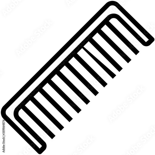 
A plastic or wood strip with multi edges for brushing and setting hairs 
