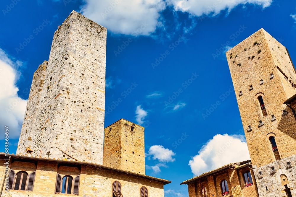 Towers of San Gimignano Tuscany
